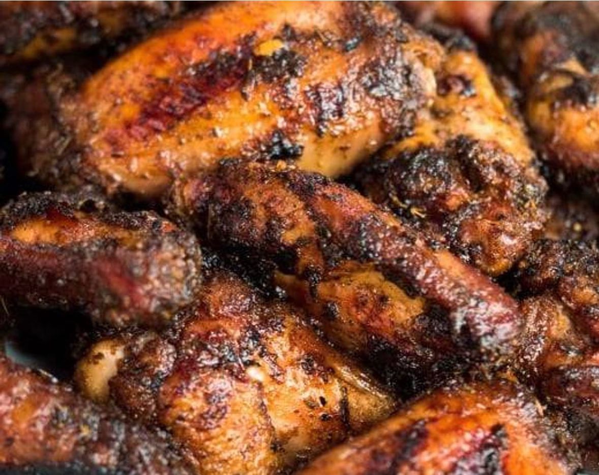 Delicious grilled chicken with Tommy's sauces